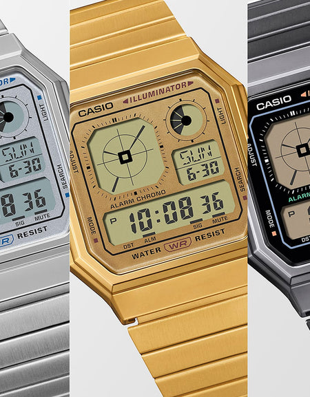 CASIO VINTAGE Mod. RETRO FUTURE EDGY COLLECTION - FULL GOLD-1