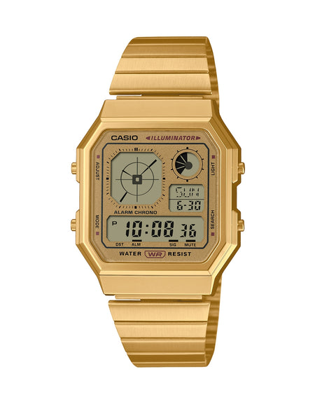 CASIO VINTAGE Mod. RETRO FUTURE EDGY COLLECTION - FULL GOLD-0
