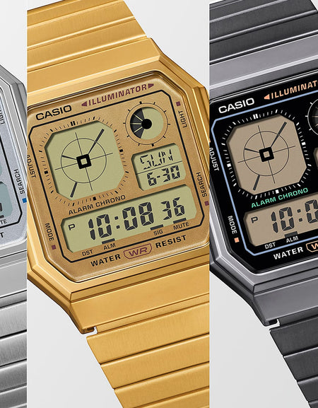 CASIO VINTAGE Mod. RETRO FUTURE EDGY COLLECTION - FULL BLACK-1