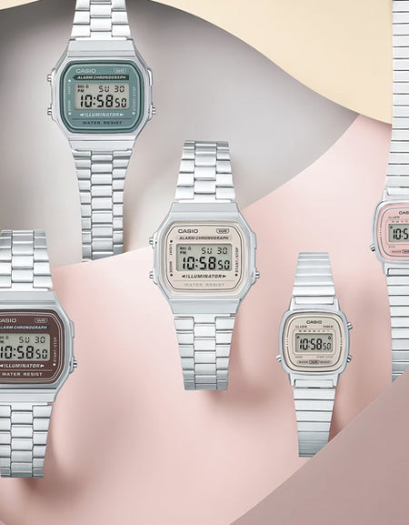 CASIO VINTAGE Mod. ICONIC - CREAM-1