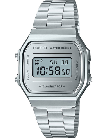 CASIO VINTAGE Mod. ICONIC - ALL SILVER-0