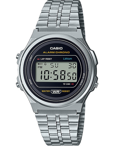 CASIO VINTAGE Mod. ROUND - BLACK-0
