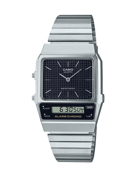 CASIO VINTAGE Mod. EDGY COLLECTION RETRO DIAL - BLACK-0