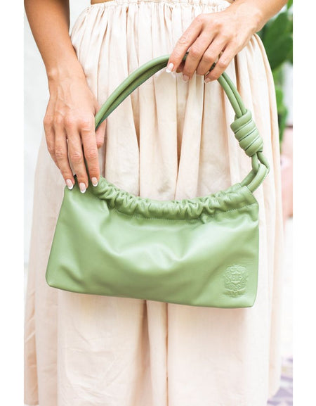 Anastasia Ruched Mini Bag