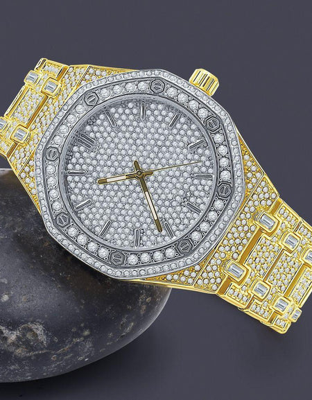 ARISTOCRATIC Hip Hop Metal Watch: The Definitive Timepiece of Elegance