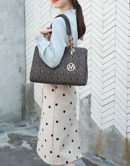 Sirna M Signature Tote Handbag - Exquisite Vegan Leather Luxury