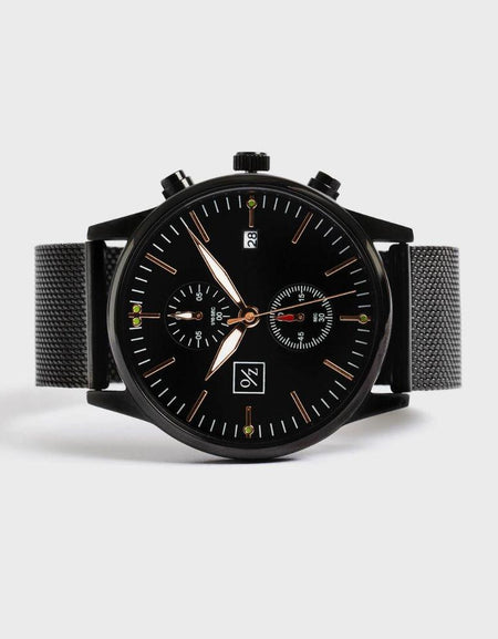 Men's Steel Mesh-Belt Watch - A Statement of Elegance