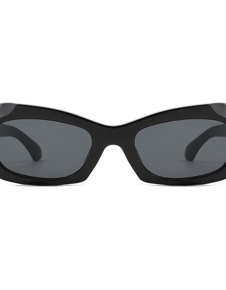 Zarael - Women's Retro Narrow Cat Eye Square Fashion Sunglasses