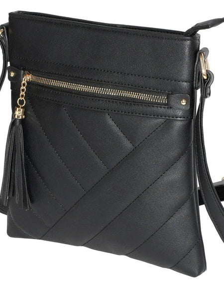 NICCI Ladies' Crossbody Bag - Elegant Quilted Design