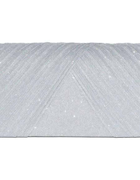 Club Rochelier Glitter Evening Bag with Pleats