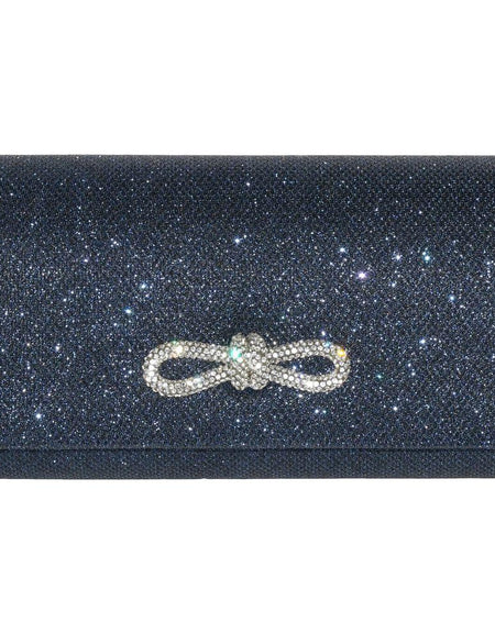 Club Rochelier Evening Bag with Glitter Bow