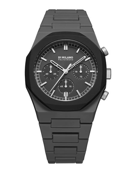 D1 MILANO Mod. POLYCHRONO BLACK BLAST-0