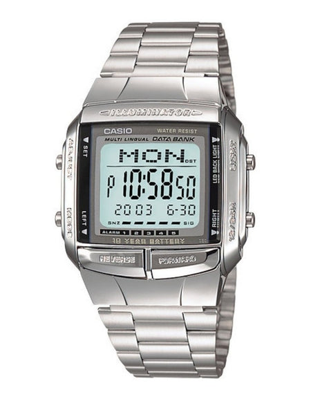 CASIO VINTAGE Mod. DATA BANK - ILLUMINATOR. TELEMENO. 10 YEAR BATTERY-0