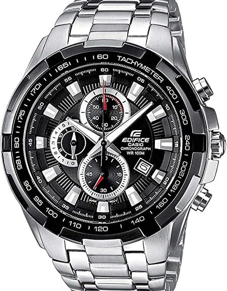 CASIO EDIFICE Mod. CHRONOGRAPH - BLACK-0
