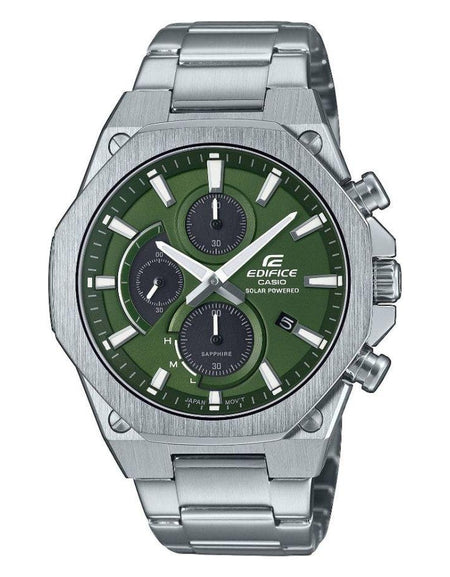 CASIO EDIFICE Mod. CHRONOGRAPH SLIM SAPPHIRE - GREEN New!-0