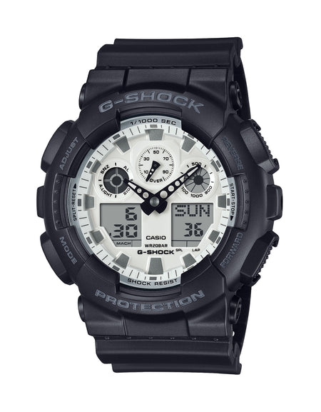 CASIO G-SHOCK Mod. OVERSIZE - BLACK AND BRILLIANT WHITE SERIE-0