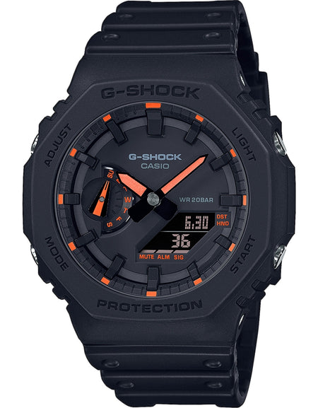 CASIO G-SHOCK Mod. OAK - Neon Orange Indexes-0