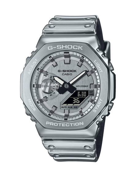 CASIO G-SHOCK Mod. G-STEEL - FINE METALLIC SERIES - SILVER-0