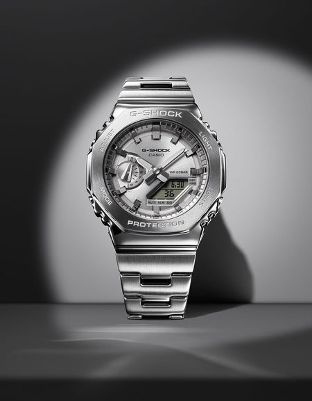 CASIO G-SHOCK Mod. OAK G-STEEL CLASSIC SILVER-10
