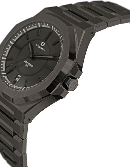 NOMAD JET BLACK - Stainless Steel Automatic 42mm Watch