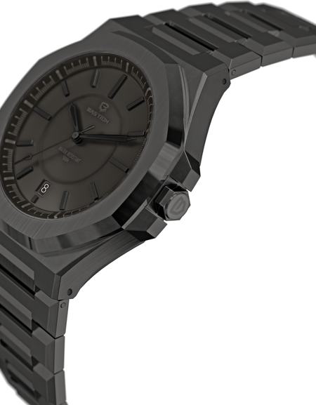 NOMAD JET BLACK - Stainless Steel Automatic 42mm Watch