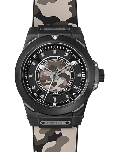 Sportivo Black Brown Camo Designer Watch