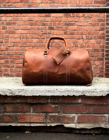 Dagny Weekender | Exquisite Large Leather Duffle Bag