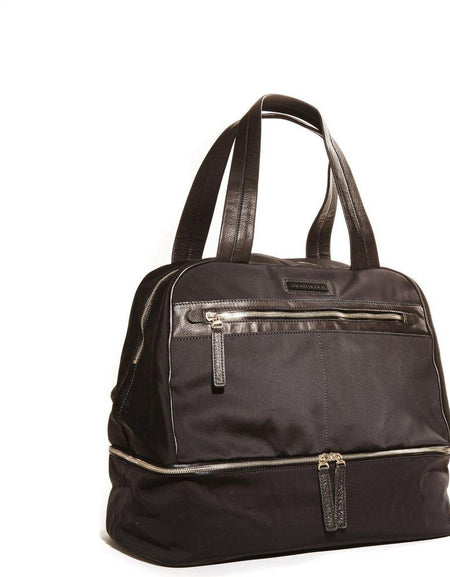 Jacki Easlick Black Nylon Travel Bag