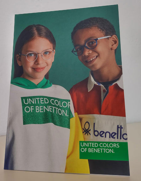 BENETTON MOD. KIDS OPTICAL SHOWCARD AW21-0