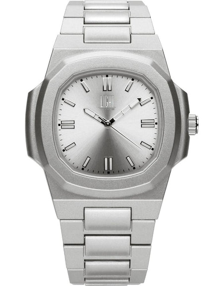 LIGHT TIME Mod. VELVET NAUTILUS - Silver-0