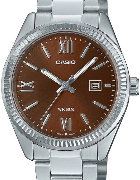 CASIO COLLECTION Mod. LADY DATE - BROWN-0