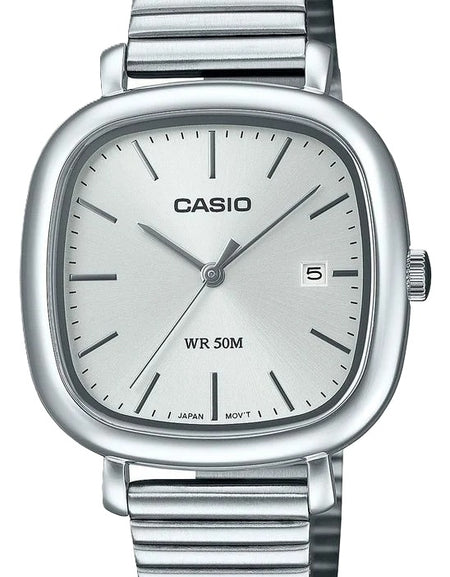 CASIO COLLECTION Mod. DATE SQUARE - SILVER-0