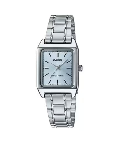 CASIO COLLECTION Mod. TANK. METAL ALLOY - LIGHT BLUE-0