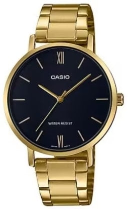 CASIO COLLECTION Mod. MINIMAL GOLD - BLACK-0