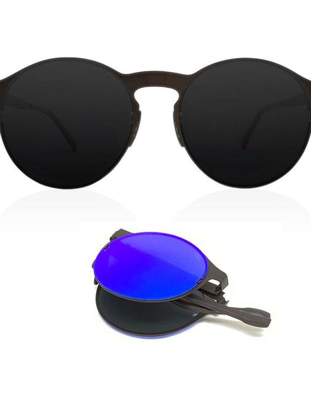 Looper - Foldable round sunglasses