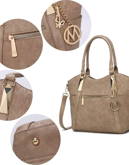 Hazel Vegan Leather Women Tote Bag - Elegant Versatility