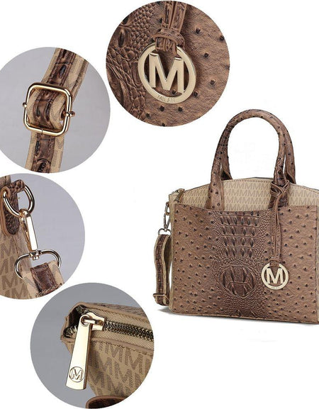 MKF Collection Collins Vegan Leather Women Tote Bag