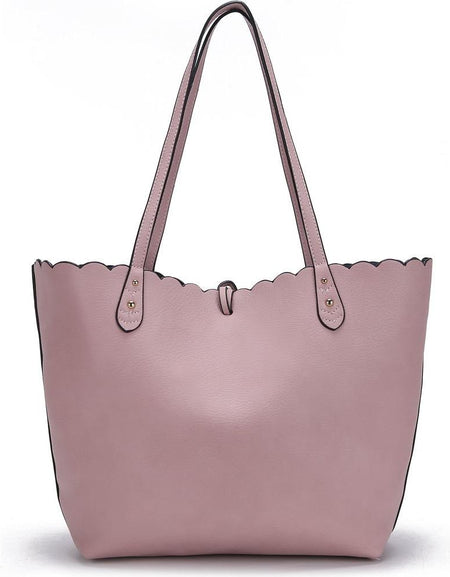 MKF Amahia Reversible Shopper Tote Bag with Crossbody Pouch by Mia K