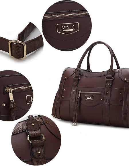 Patricia Vegan Leather Women Duffle Bag - Elevate Your Travel Experience