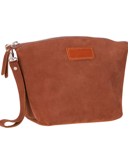 Avondale Premium Leather Dopp Kit - Travel Makeup Bag for Men & Women-1