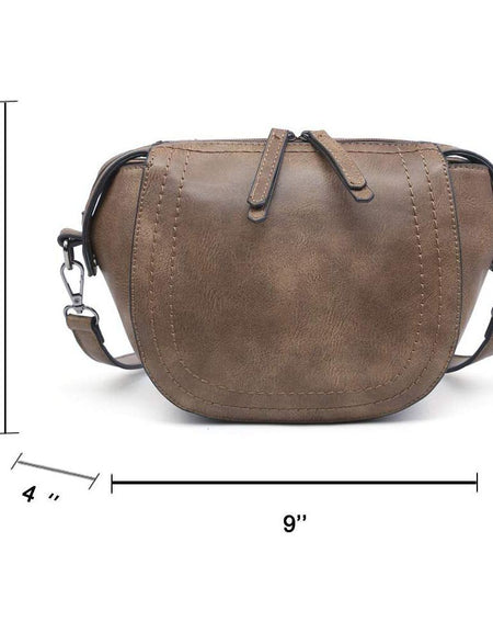 Sif2657OL05 Small Crossbody Bag - Timeless Elegance in Vegan Leather