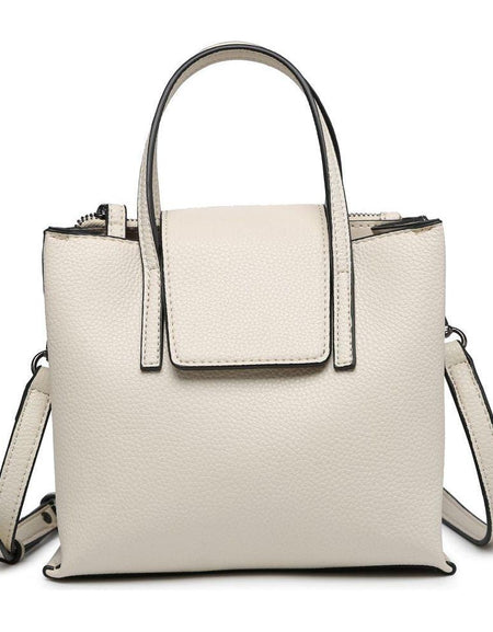 MT2706 Small Triple Compartment Crossbody Tote Bag