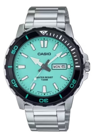 CASIO SPORT Mod. DIVER 100M - AQUA GREEN-0