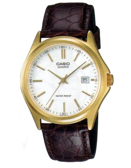 CASIO COLLECTION Mod. DATE LEATHER - WHITE-0