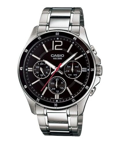 CASIO COLLECTION Mod. MULTIFUNCTION CALENDAR - BLACK-0