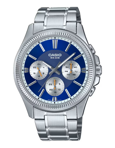 CASIO COLLECTION Mod. MULTIFUNCTION CALENDAR - BLUE-0