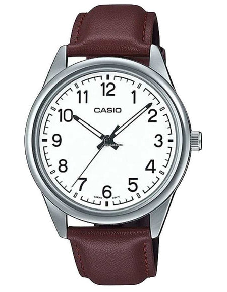 CASIO COLLECTION Mod. CASUAL. LEATHER - WHITE-0