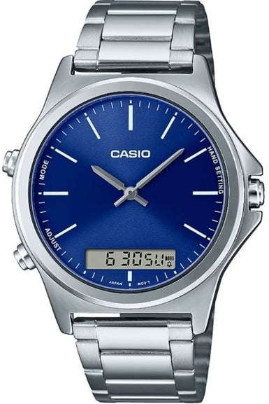 CASIO COLLECTION Mod. ANA-DIGIT ALARM - BLUE-0