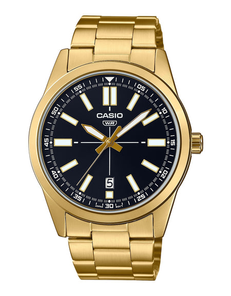 CASIO COLLECTION Mod. CASUAL DATE GOLD SERIE - BLACK-0