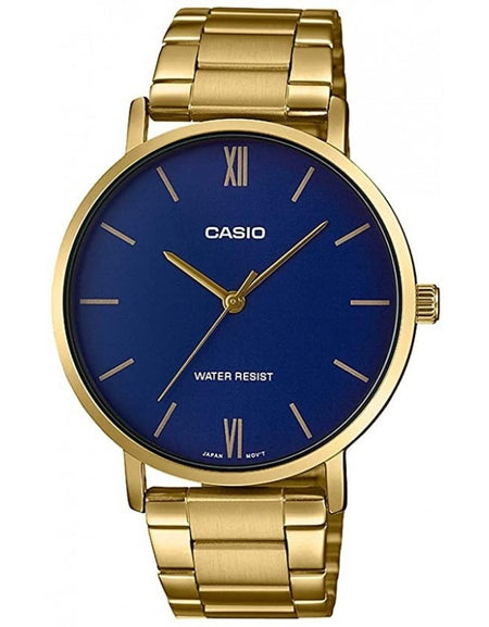 CASIO COLLECTION Mod. MINIMAL GOLD - BLUE-0